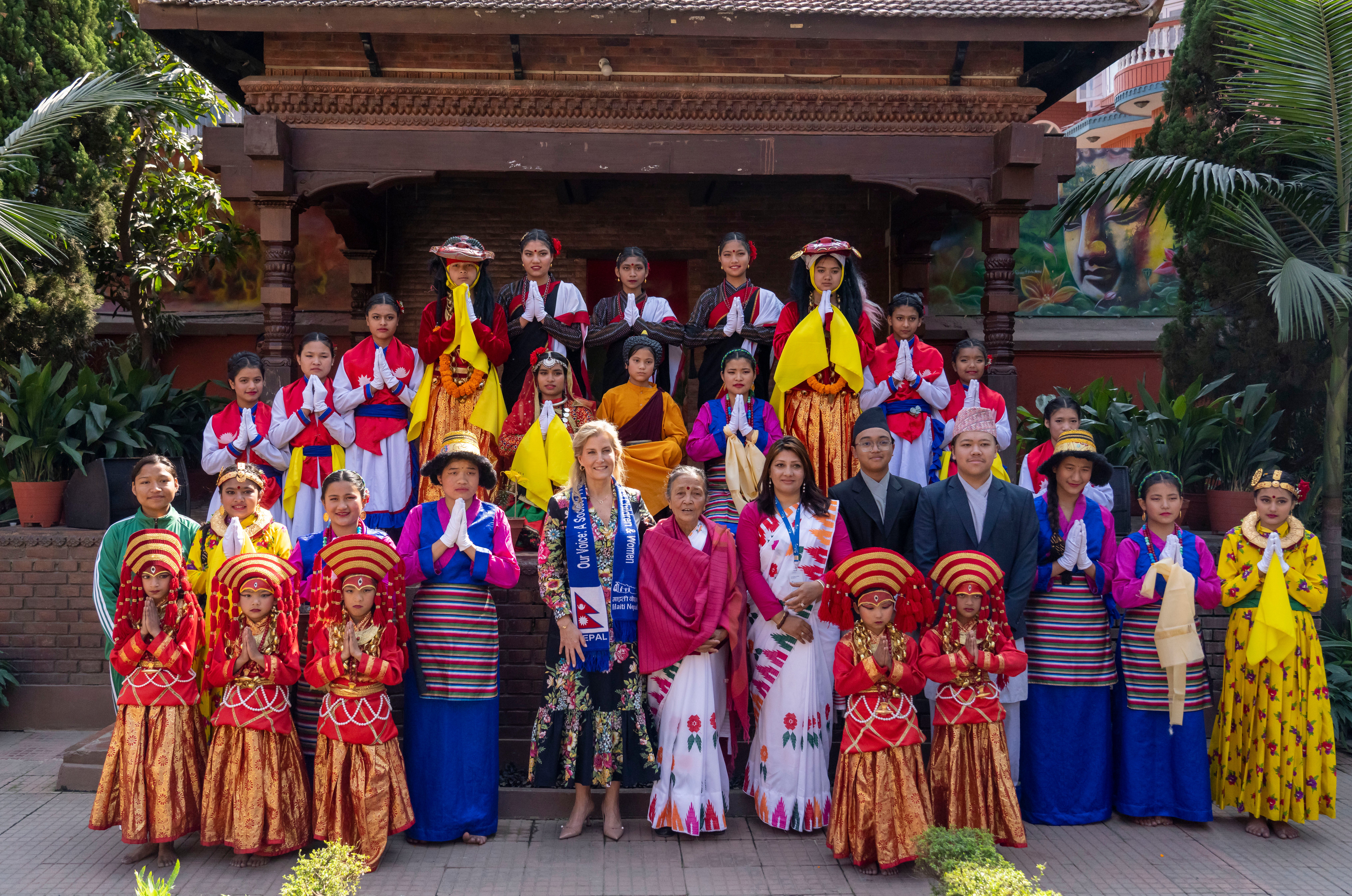 Nepal Britain Royals