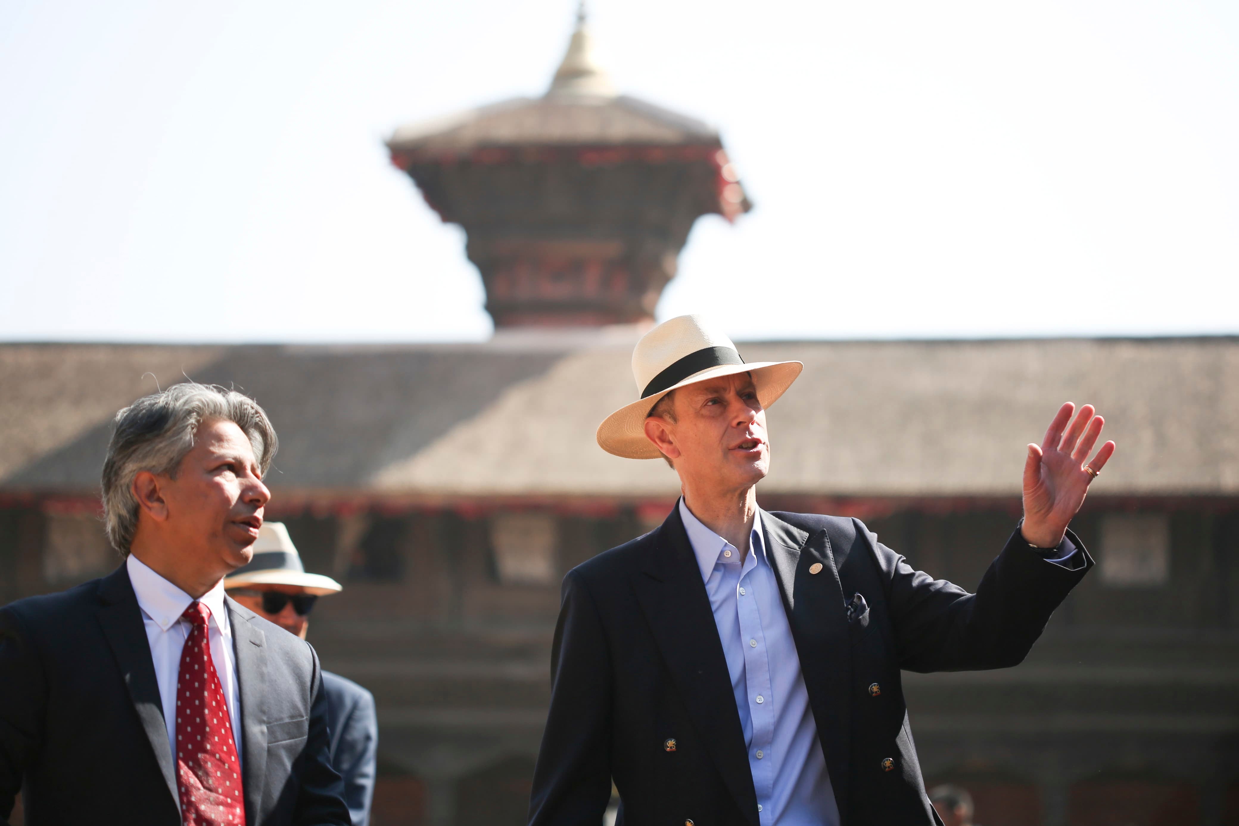 Nepal Britain Royals