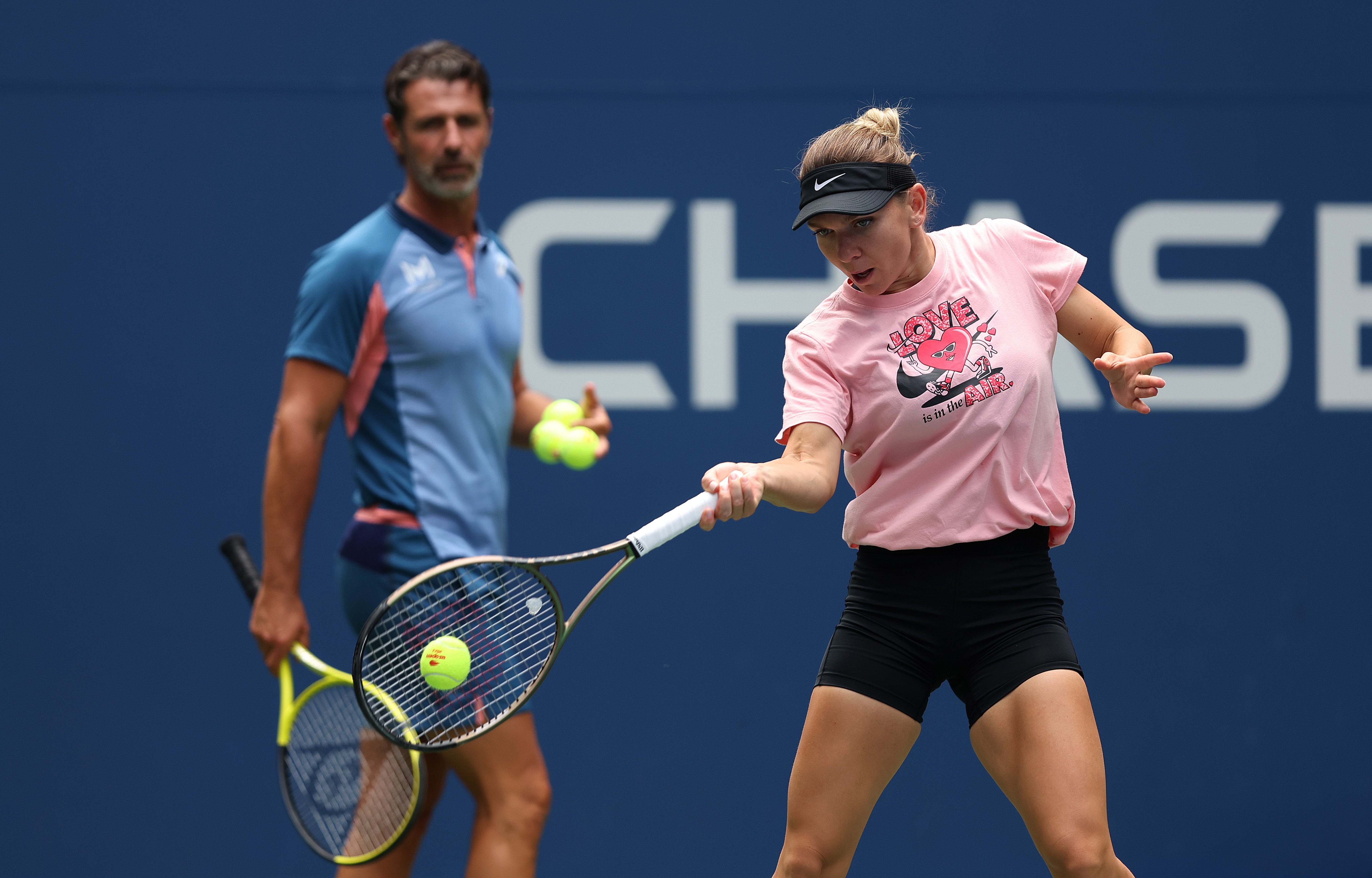 Halep was banned after testing positive for a banned substance at the 2022 US Open