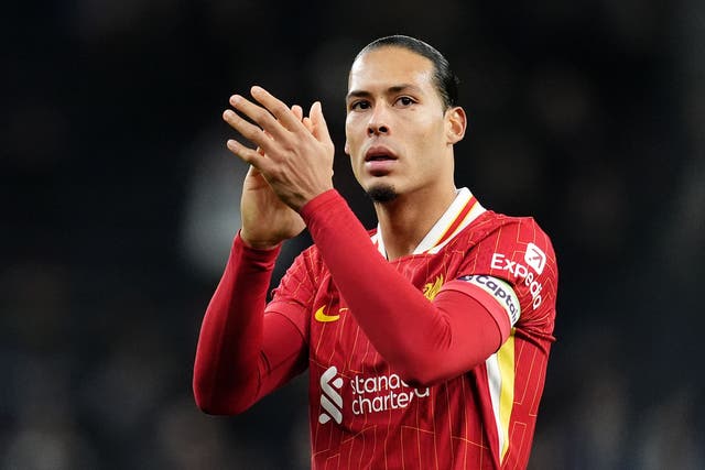 John Barnes thinks Liverpool could not cope with losing Virgil van Dijk (Adam Davy/PA)