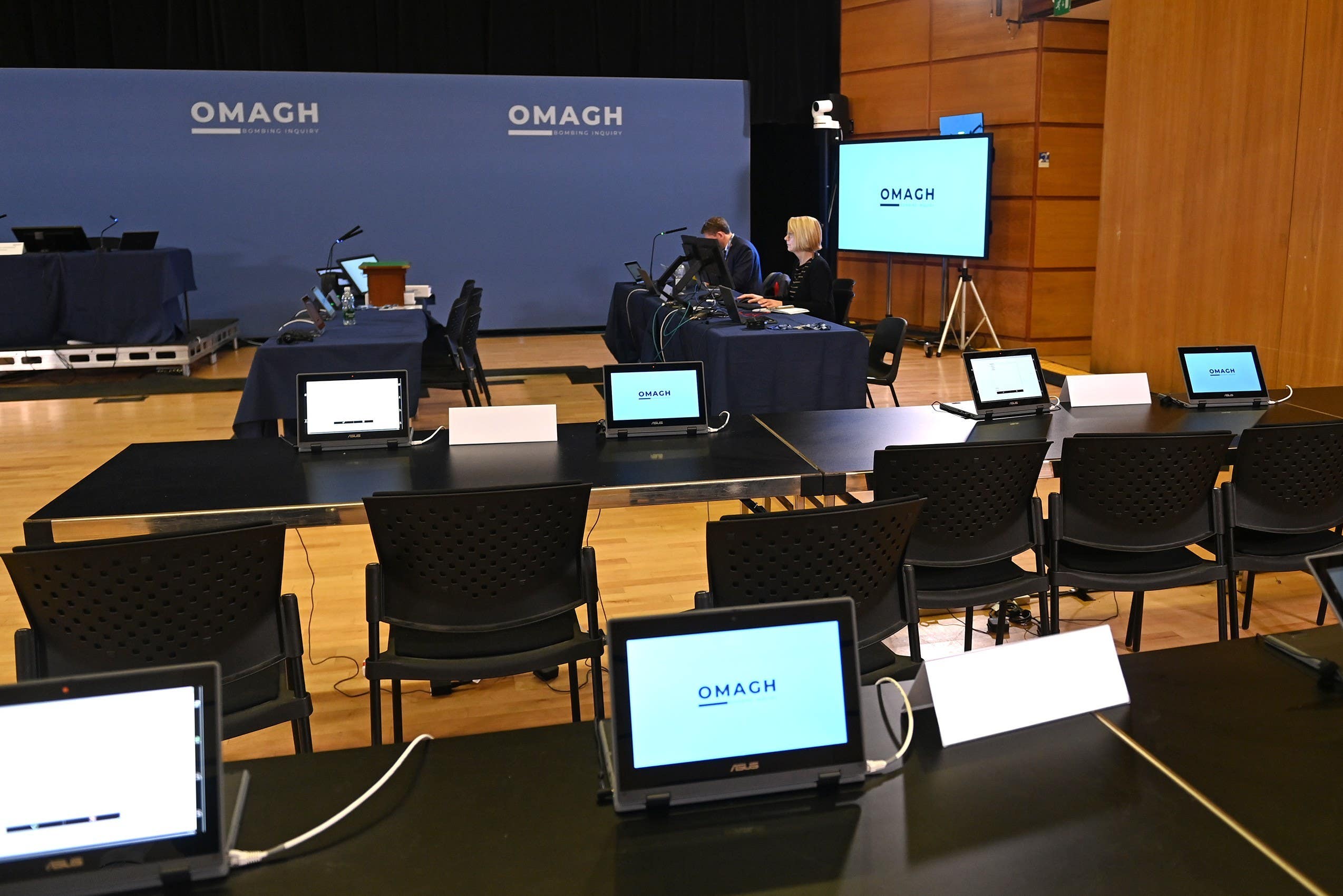 The Omagh Bombing Inquiry was being held at the Strule Arts Centre in Omagh (Michael Cullen/Ulster Herald/PA)