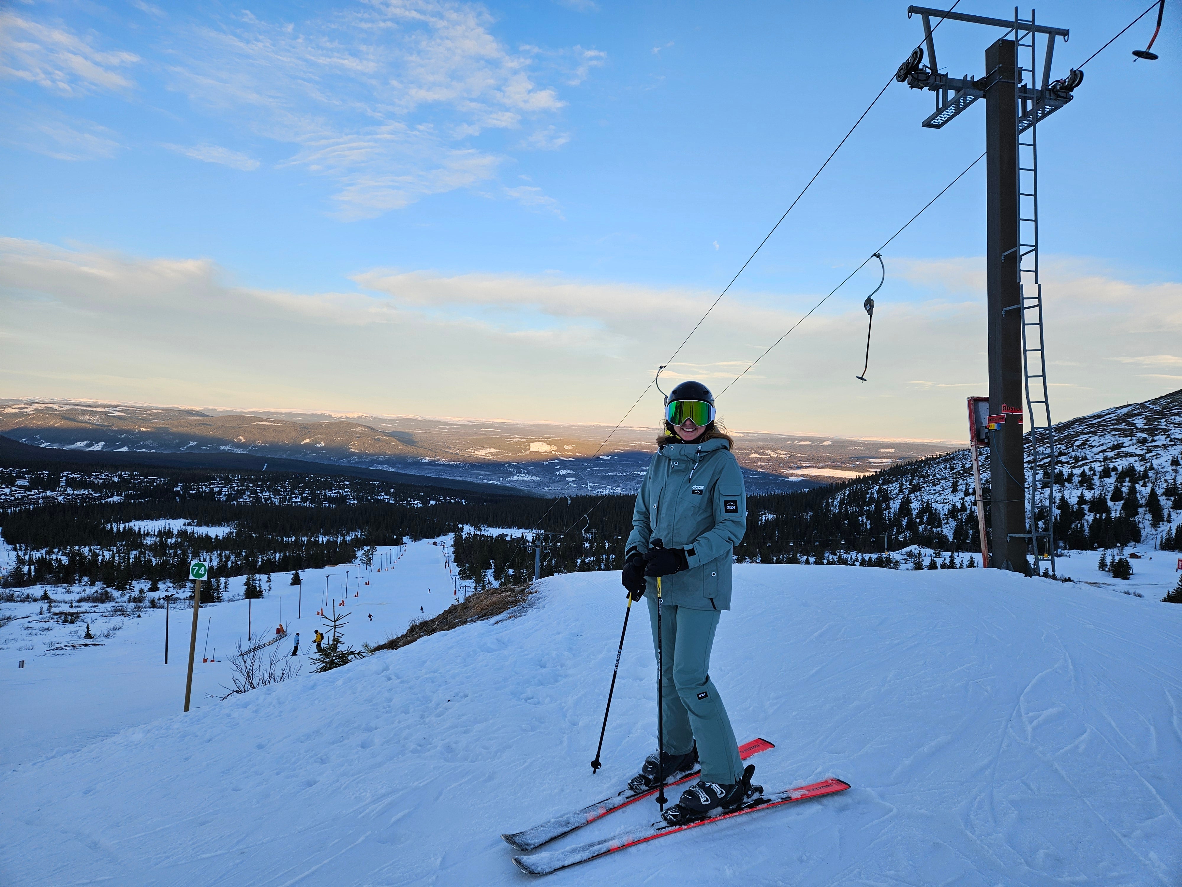 Hitting the slopes in Trysil, Norway