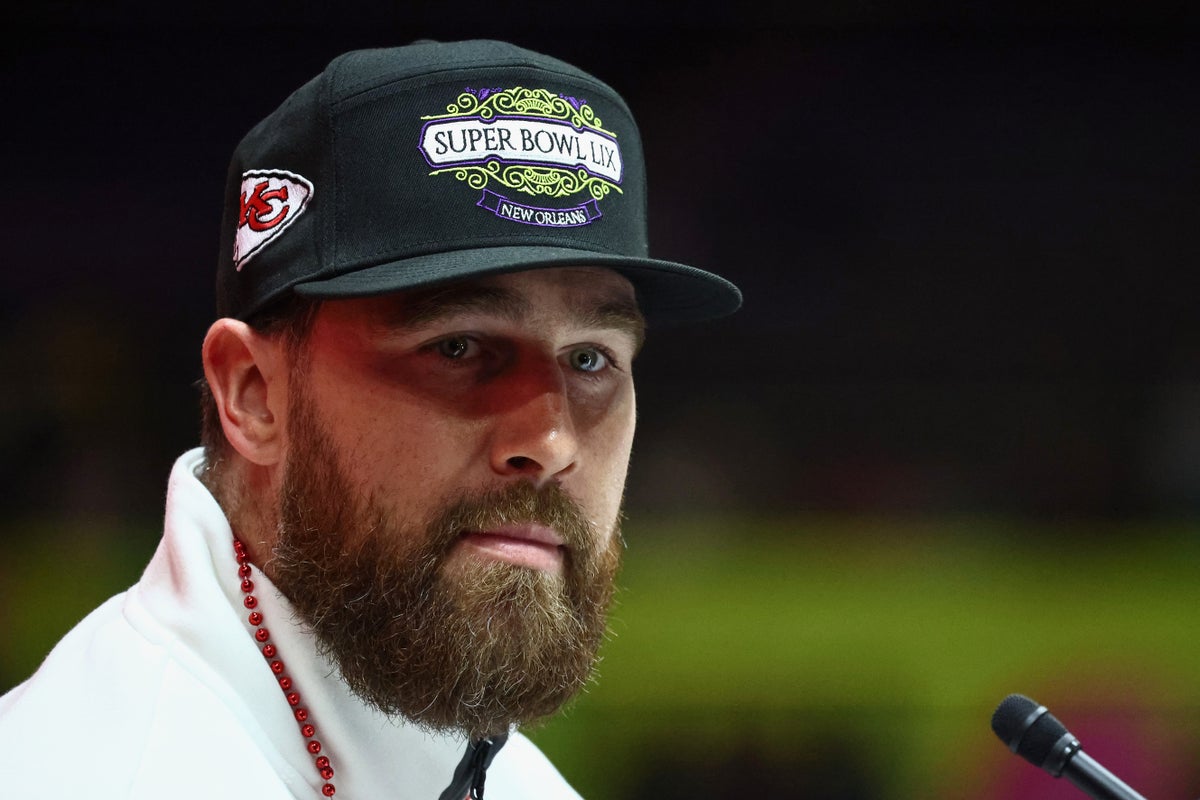 Travis Kelce says it's a 'great honor' that President Trump is attending the Super Bowl