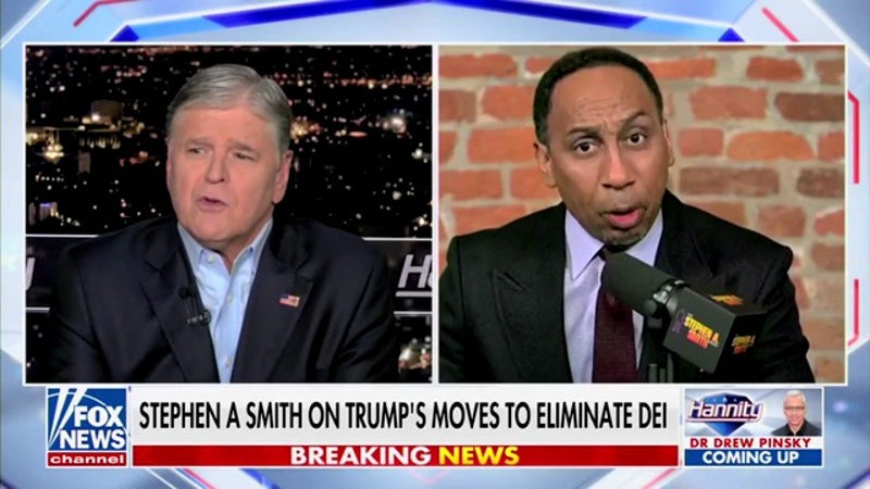 Stephen A. Smith mocks Pete Hegseth as ‘not qualified’ while Hannity rants about DEI