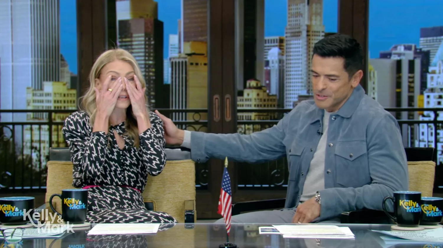 Kelly Ripa apologizes for breaking down in tears while revealing dog’s death on ‘Live with Kelly and Mark