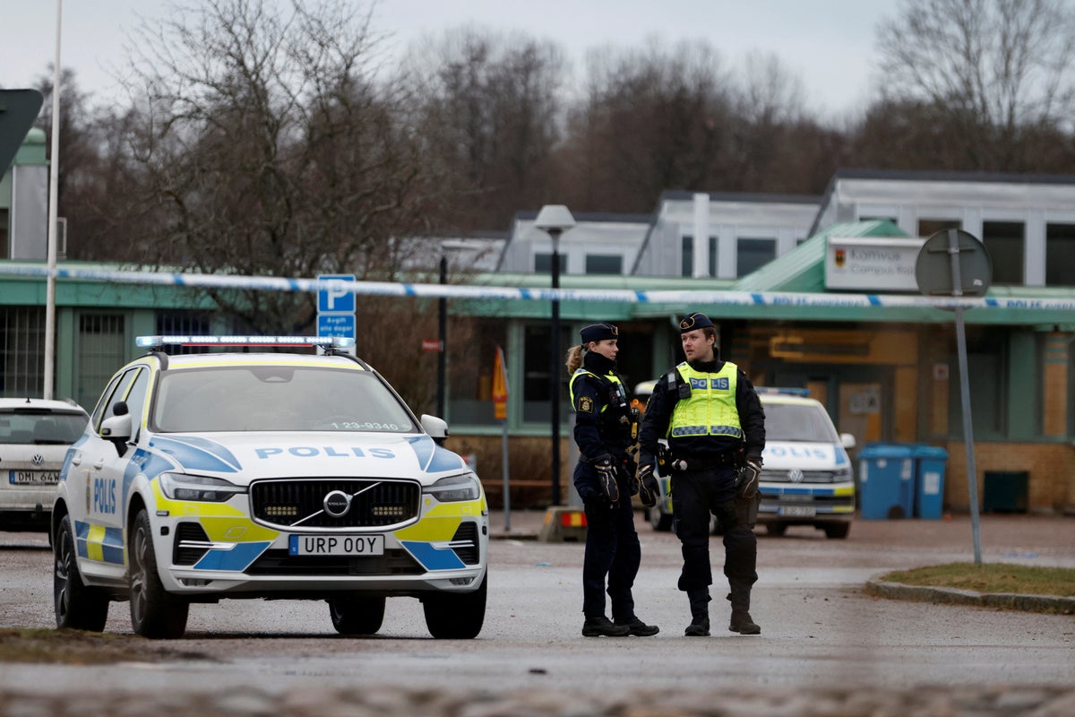 Watch live: Police give update on Sweden school shooting as new details about suspect emerge