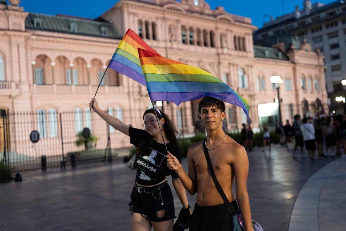 Argentina's president bans gender-affirming care for people under age 18