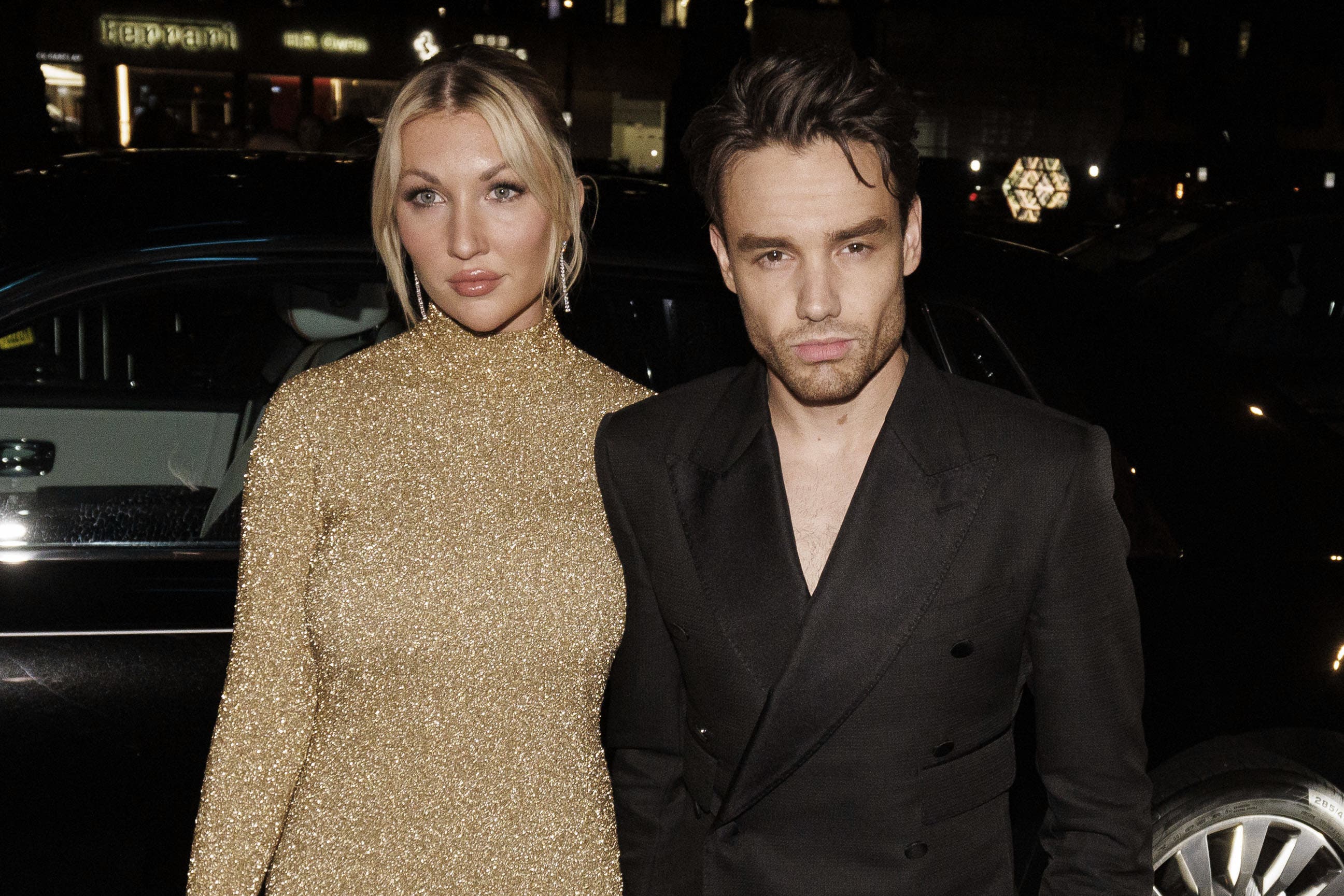 Kate Cassidy and Liam Payne (Belinda Jiao/PA)