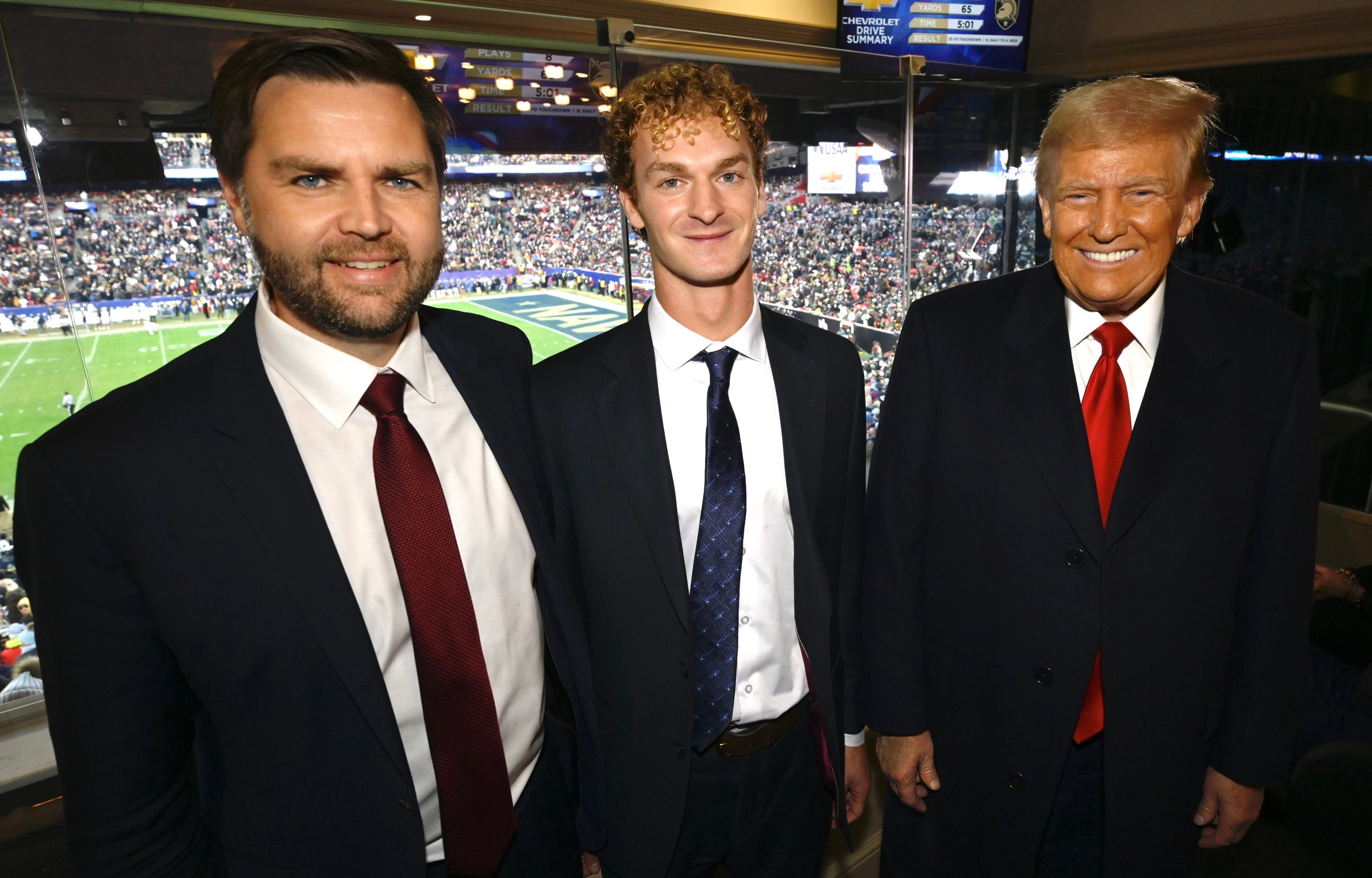 Daniel Penny had been acquitted just days before he joined Trump and JD Vance at an Army v Navy American football game as a guest of honor in December 2024