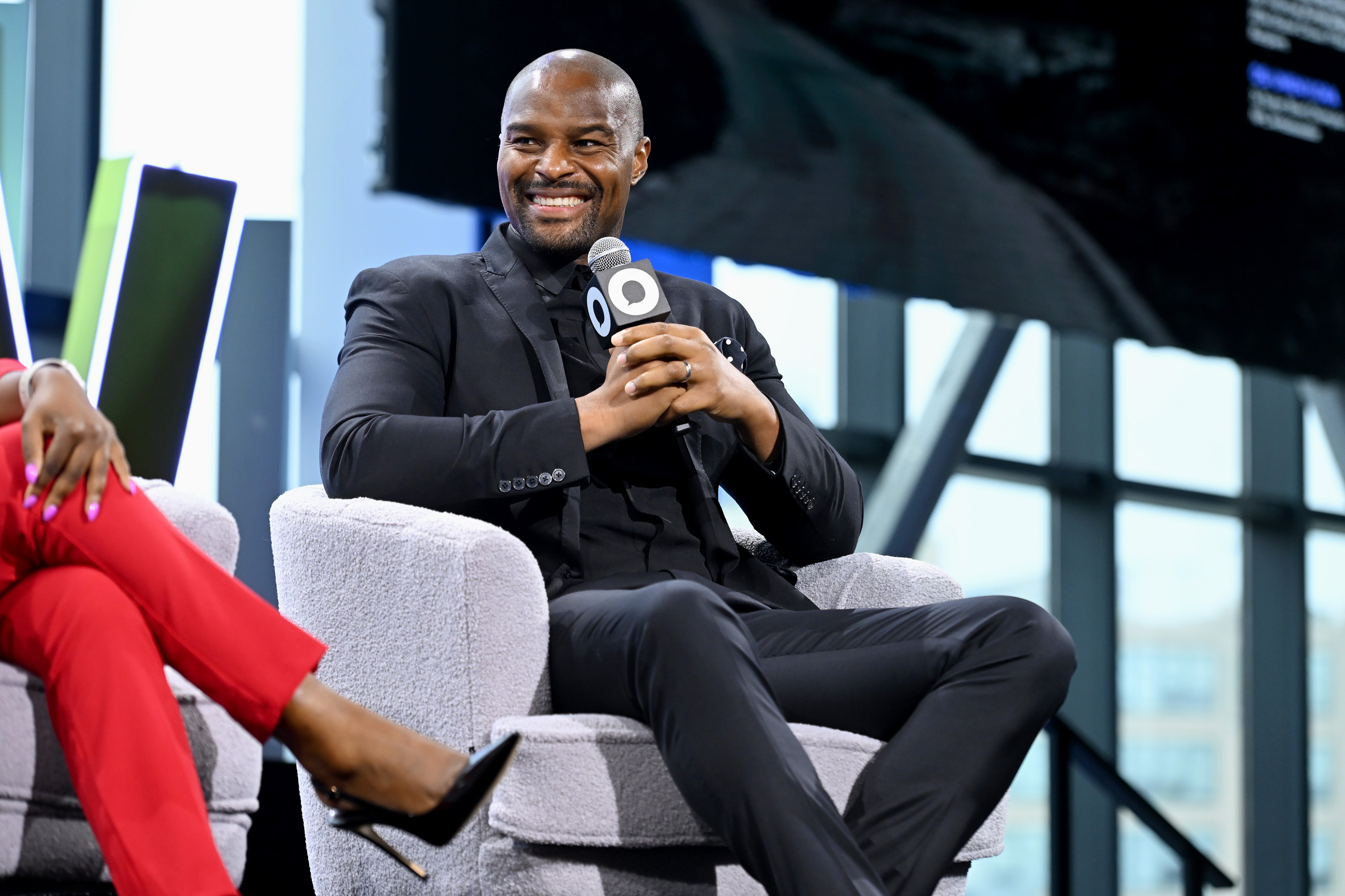 Former defensive end Osi Umenyiora has drawn praise for his punditry