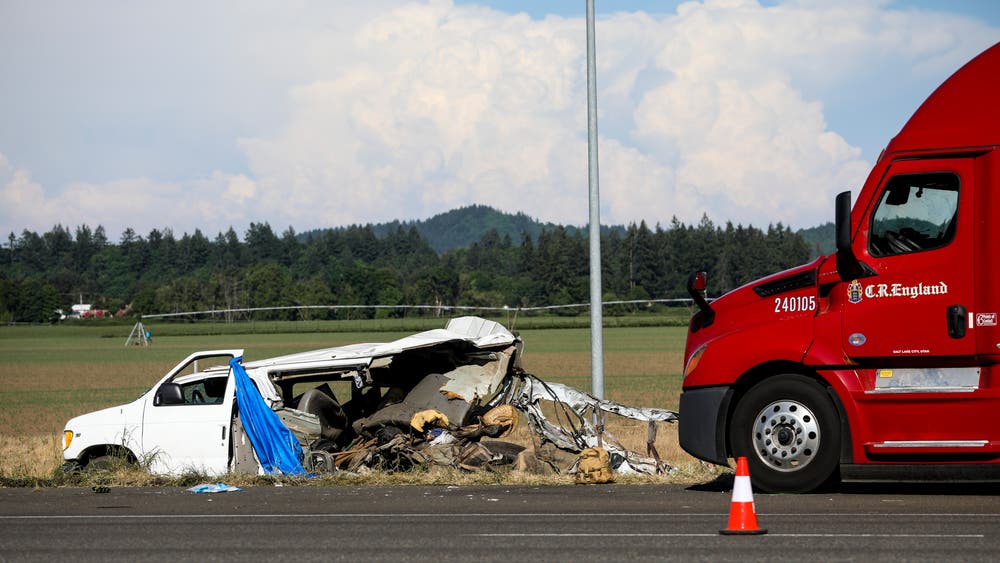 Oregon jury finds truck driver guilty of manslaughter in interstate Oregon jury finds truck driver guilty of manslaughter in interstate