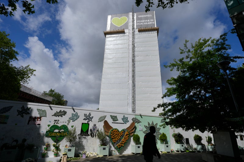 Some survivors of the 2017 Grenfell fire in London angry at plans to demolish death trap tower bloc