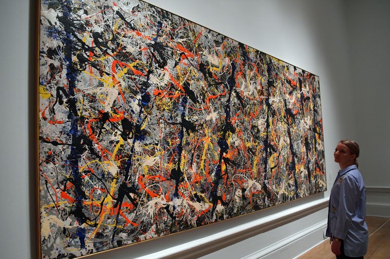 ‘Hidden images’ in Pollock’s work might have been intended – without him realising