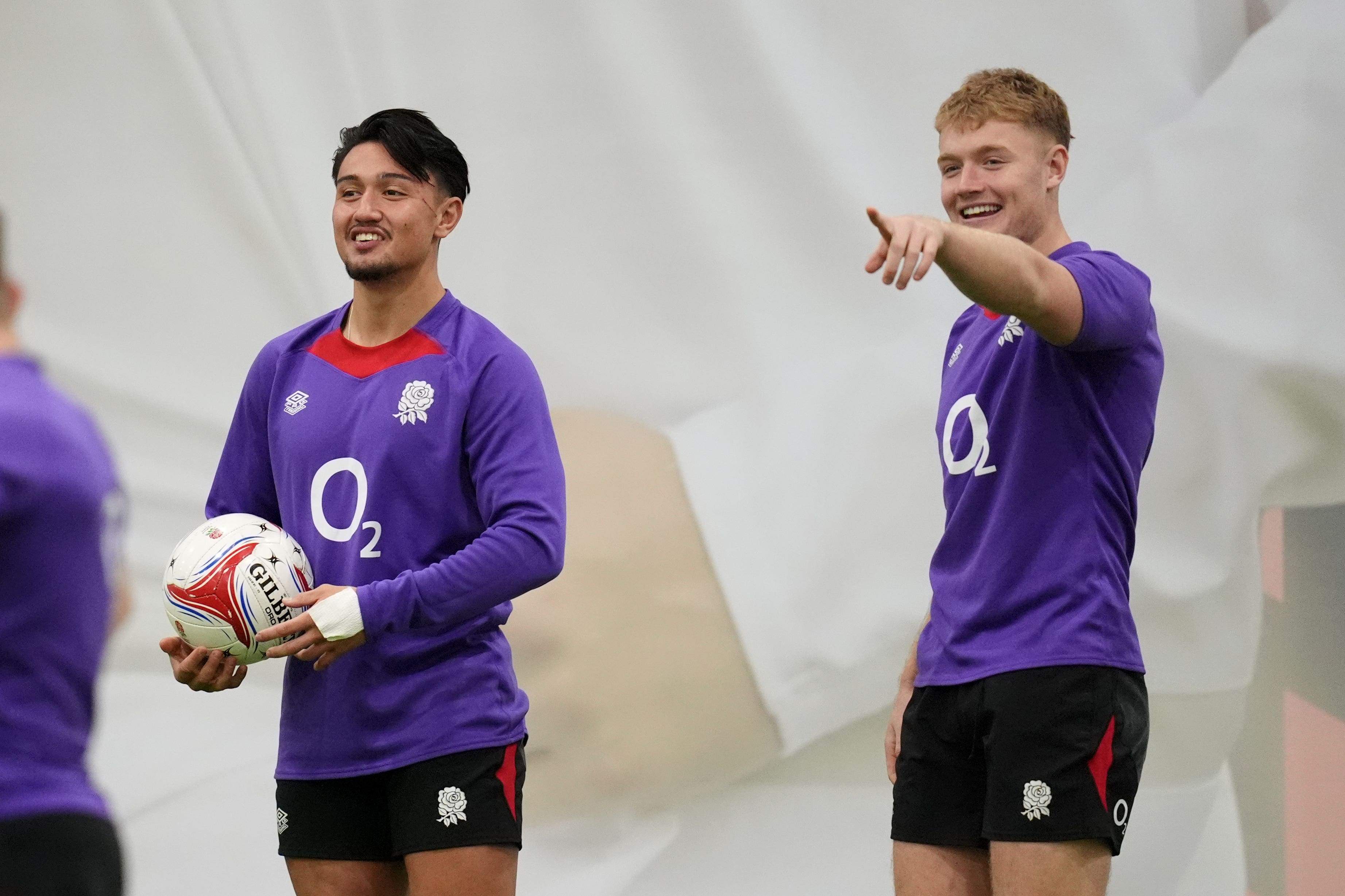 Marcus Smith (left) and Fin Smith (right) have been picked to start in England’s backline against France