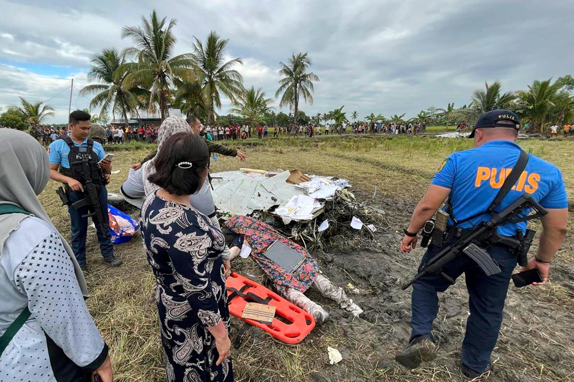Philippines US Plane Crash