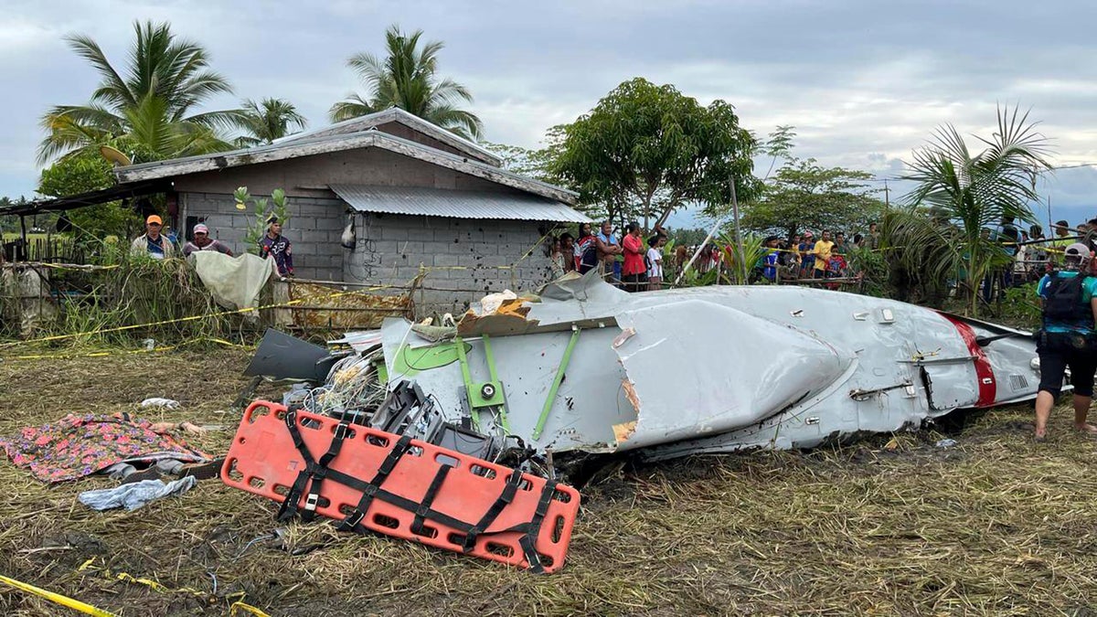 At least 4 killed after US military-contracted plane crashes in southern Philippines