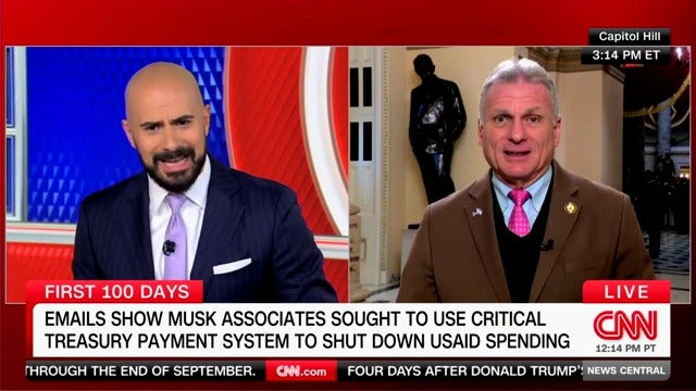 CNN anchor Boris Sanchez is stunned after Rep. Buddy Carter (R-GA) doubles down on his claim that the US set aside millions of dollars for condoms for the Taliban.