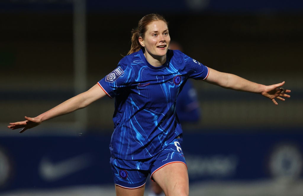 Nusken doubled Chelsea’s lead on the night to send them through
