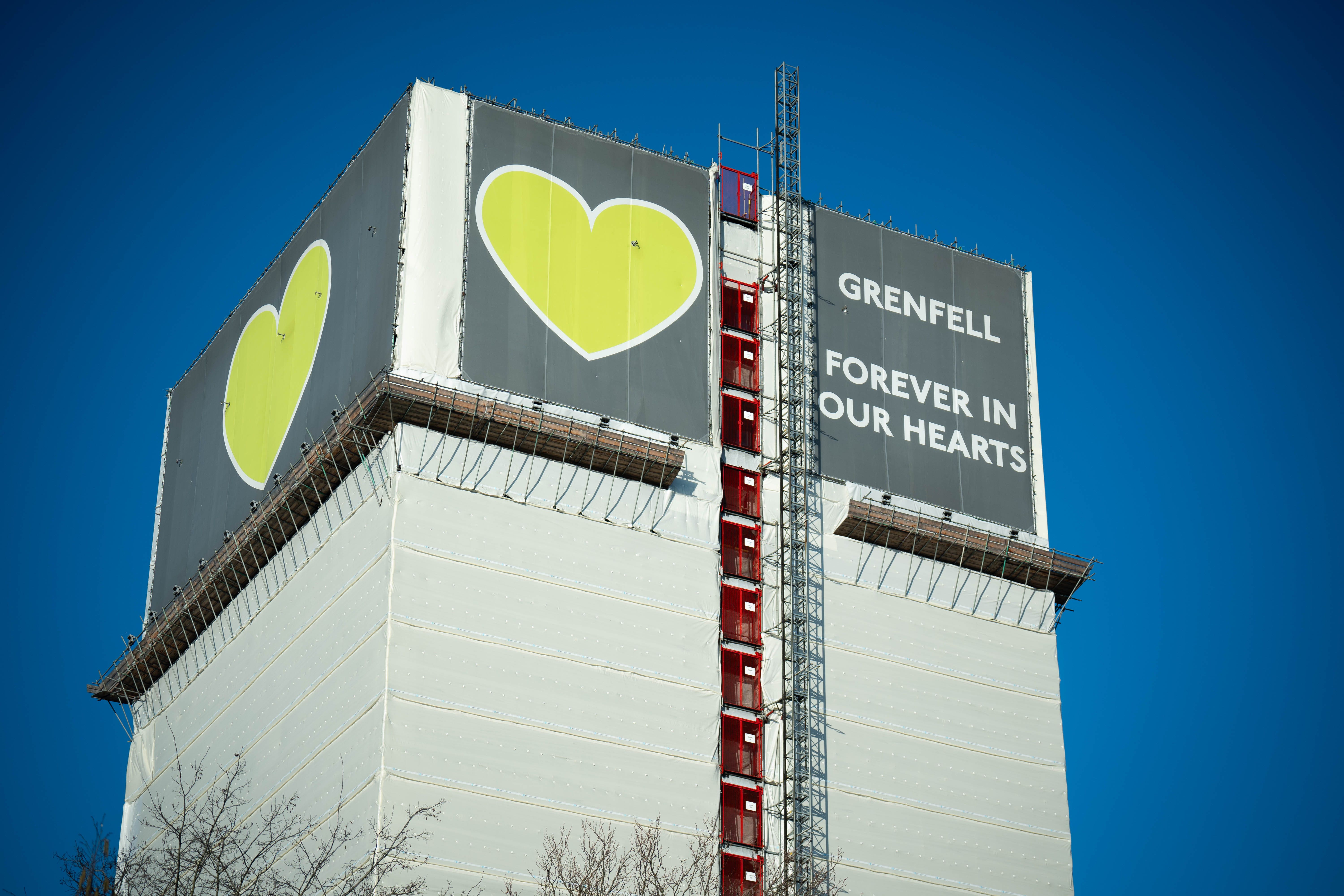 A decision is to be made on Grenfell Tower (James Manning/PA)