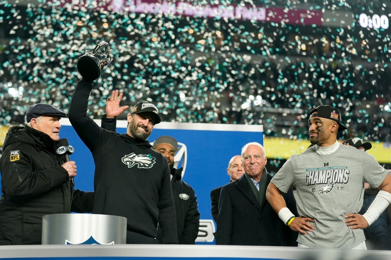 Philadelphia Eagles aim to rewrite the ending in Super Bowl rematch