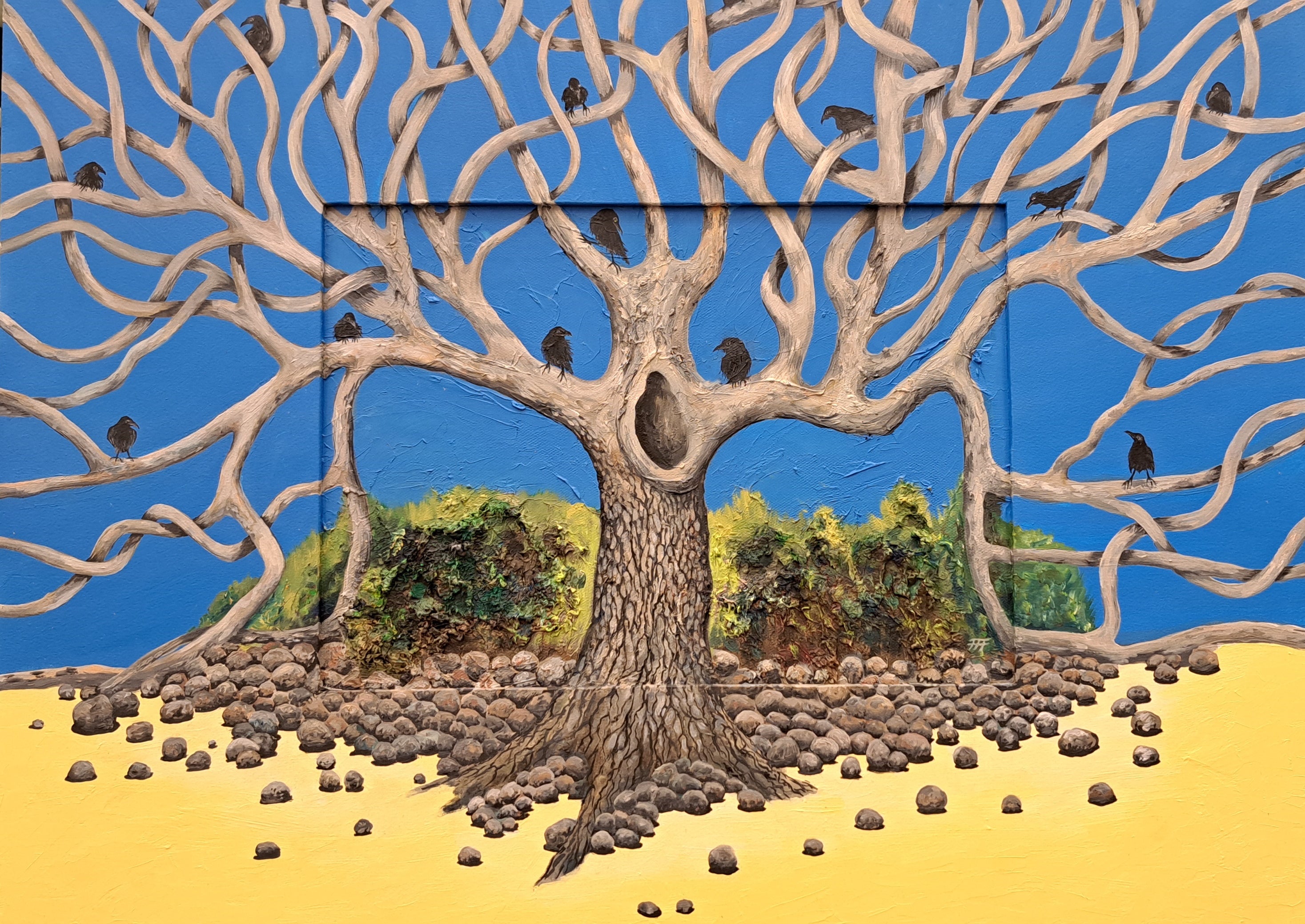 <p>Time slid beneath the dining room table / Like a stray dog waiting for titbits and attention / As we poured ourselves into the space of a lunchtime </p>