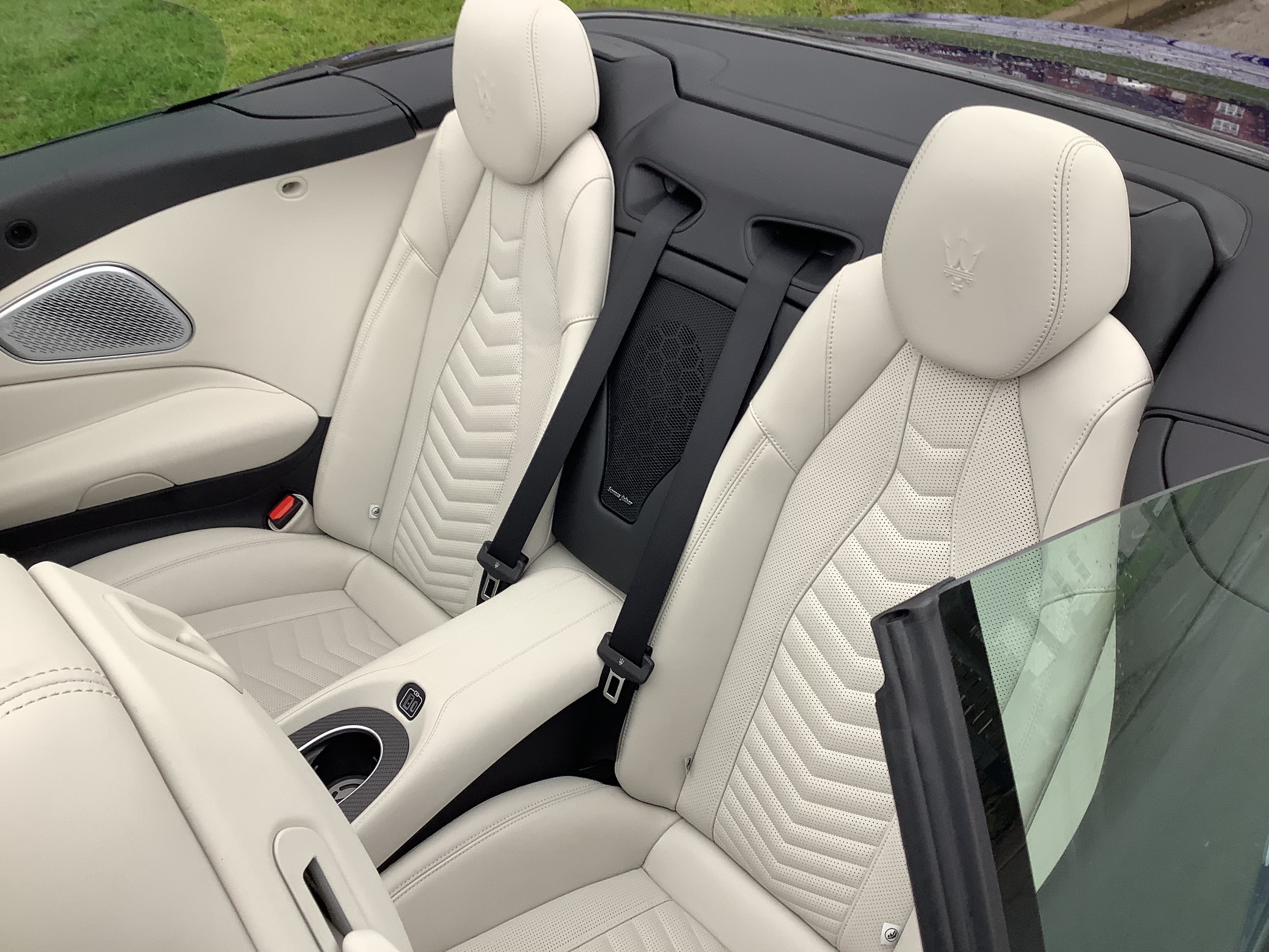 The superb hand-finished interior cossets you in some considerable style