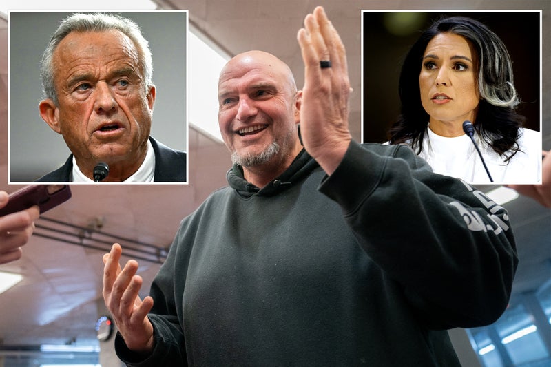 John Fetterman reveals which way he’ll vote on RFK Jr and Tulsi Gabbard