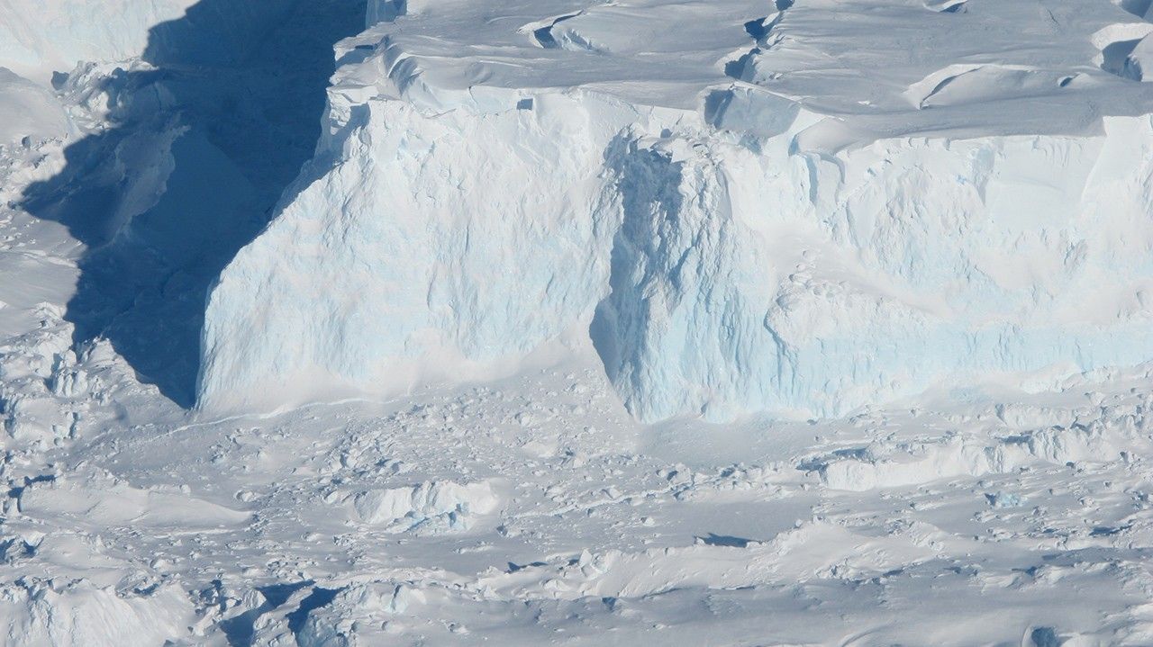 The merger rate of the ThwaiTis Glacier of Western Antarctica is an important concern. The glacier alone is responsible for approximately one percent of the elevation of the world's sea level