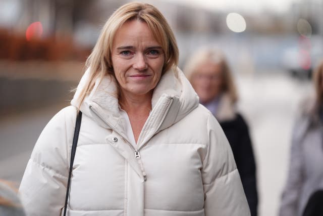 <p>Sandie Peggie is taking her employers, Fife health board, to tribunal regarding sharing a changing room with a transgender doctor (Andrew Milligan/PA)</p>