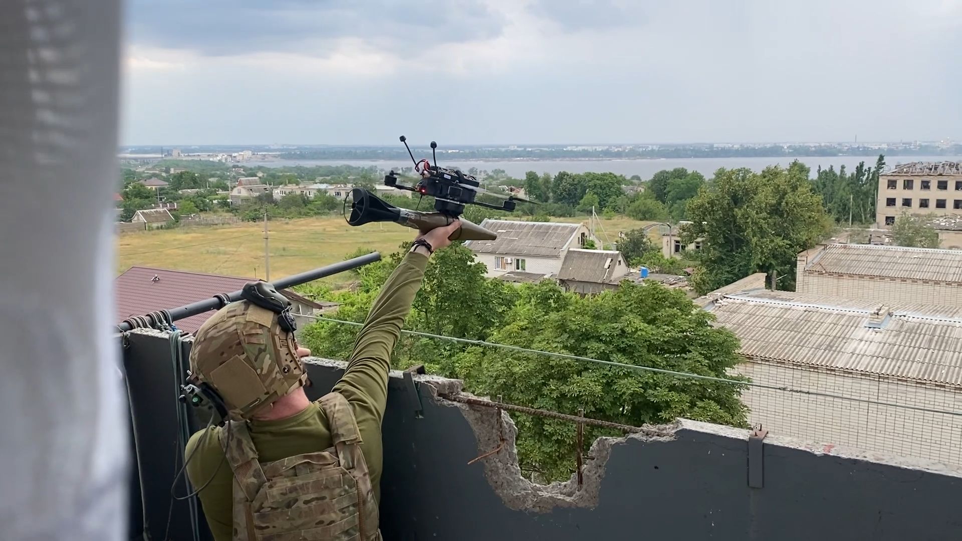 Ukraine developed Baba Yaga from an agricultural drone used for spraying fields