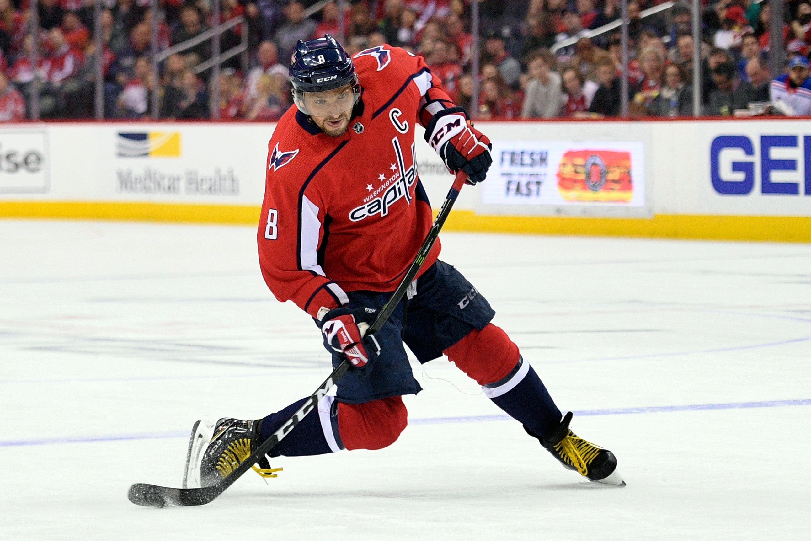 Ovechkin Chasing Gretzky Hockey