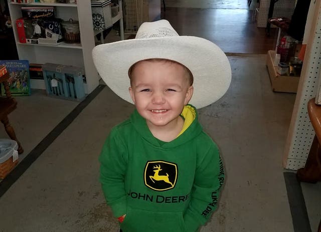 <p>Hayden Manis’s grandfather last saw him on Christmas Eve, 2019</p>