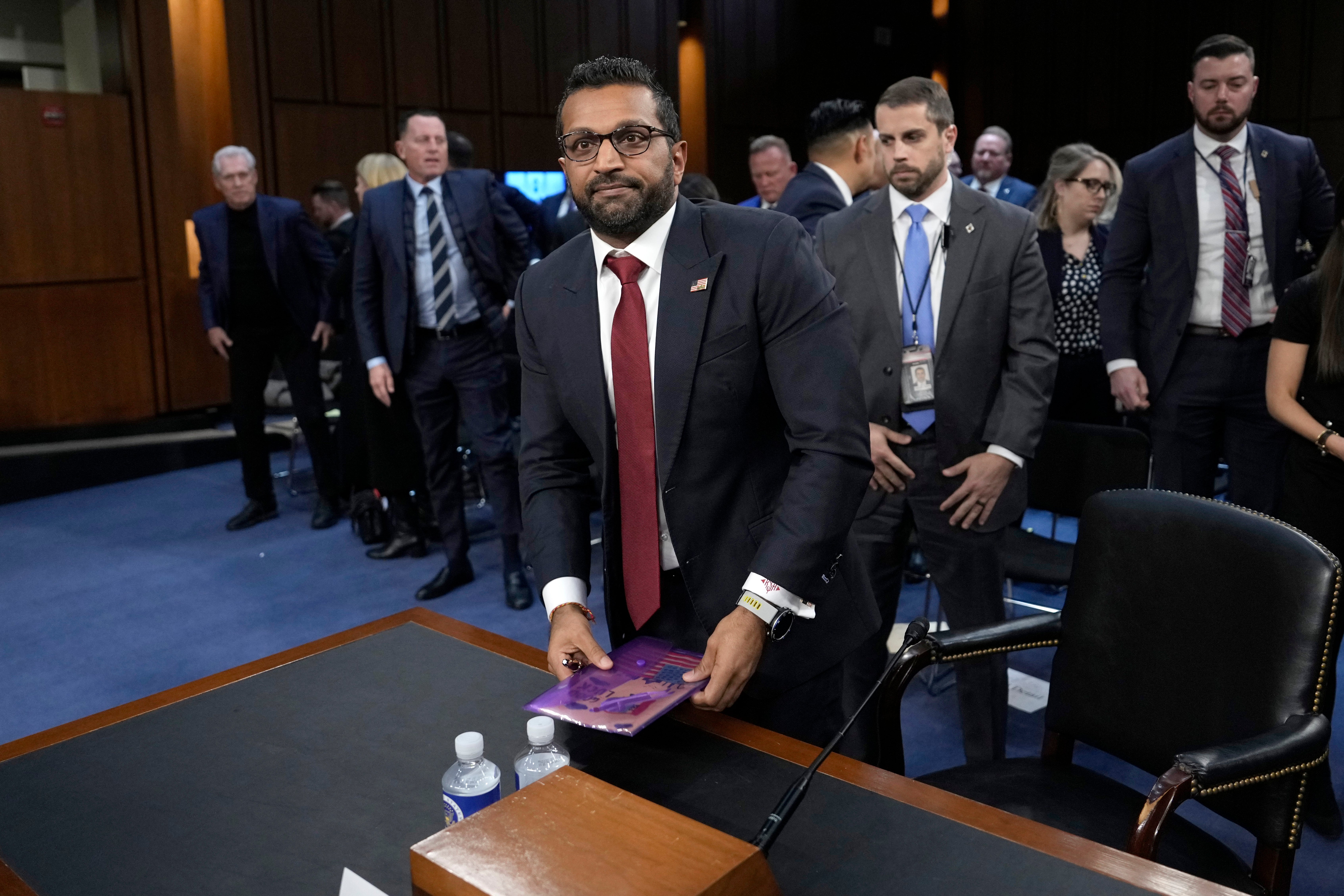 Kash Patel’s nomination has been voted out of committee and is heading for a vote of the full senate