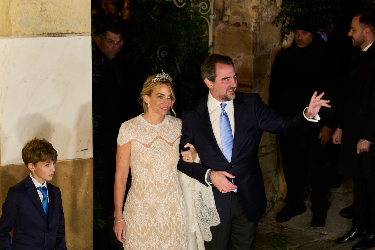 Spanish and Danish royals gather in Athens for Greek society wedding