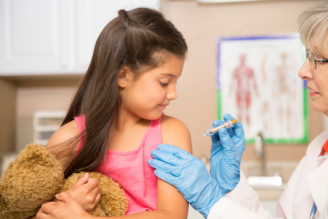 While about the same number of adults got a flu vaccine this year as last flu season, the numbers for children fell.