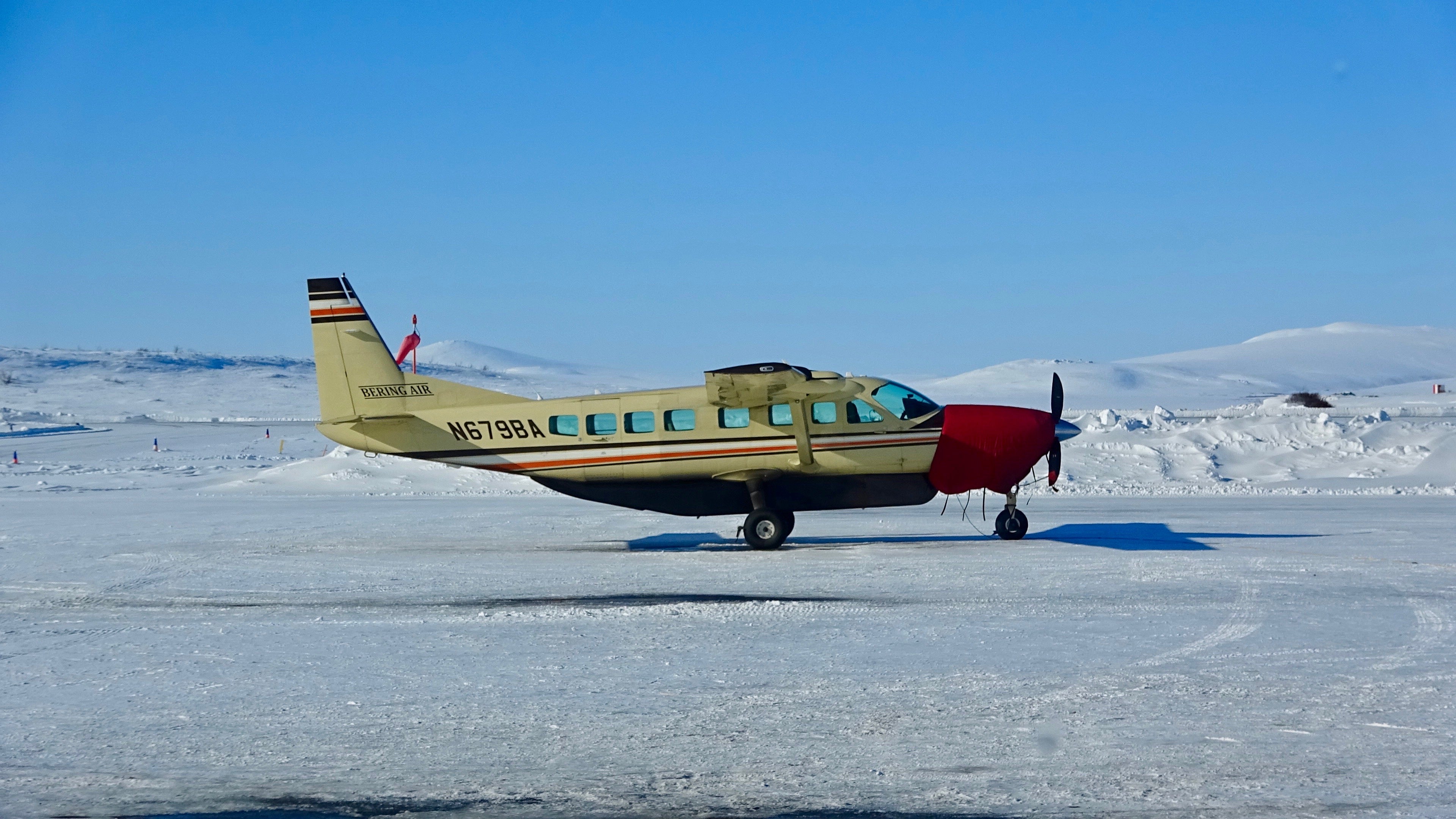 A Bering aircraft similar to the one that has gone missing en route to Nome, Alaska