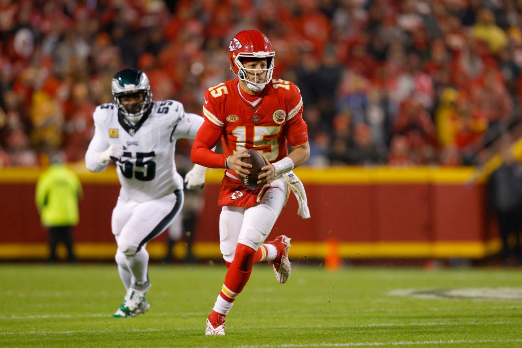 <p>The Chiefs and Eagles last met in November 2023, just months after the former had won the Super Bowl match between the two</p>