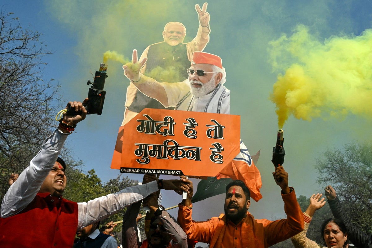 BJP Secures 40 Seats, Dominates Delhi Assembly Elections 2025