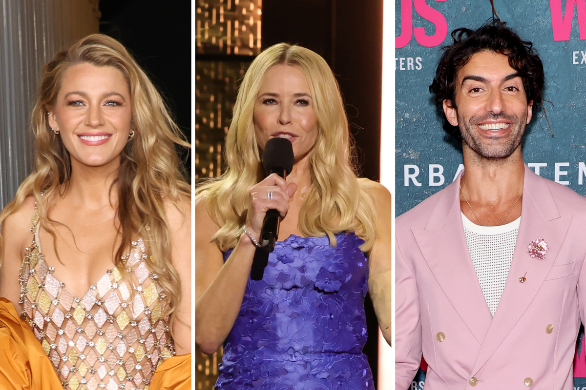 Critics Choice host Chelsea Handler savagely trolls Blake Lively and Justin Baldoni for their ongoing feud Critics Choice host Chelsea Handler savagely trolls Blake Lively and Justin Baldoni for their ongoing feud