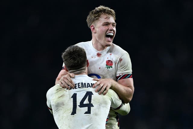 <p>Fin Smith steered England to a dramatic Six Nations victory over France</p>