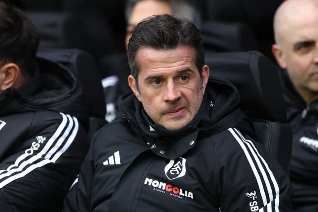 Marco Silva is happy with Fulham’s attacking options (Barrington Coombs/PA)