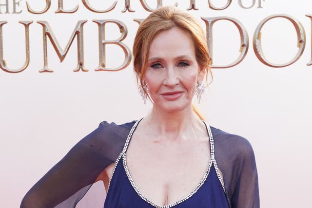 <p>JK Rowling wrote the Harry Potter novels (Ian West/PA)</p>