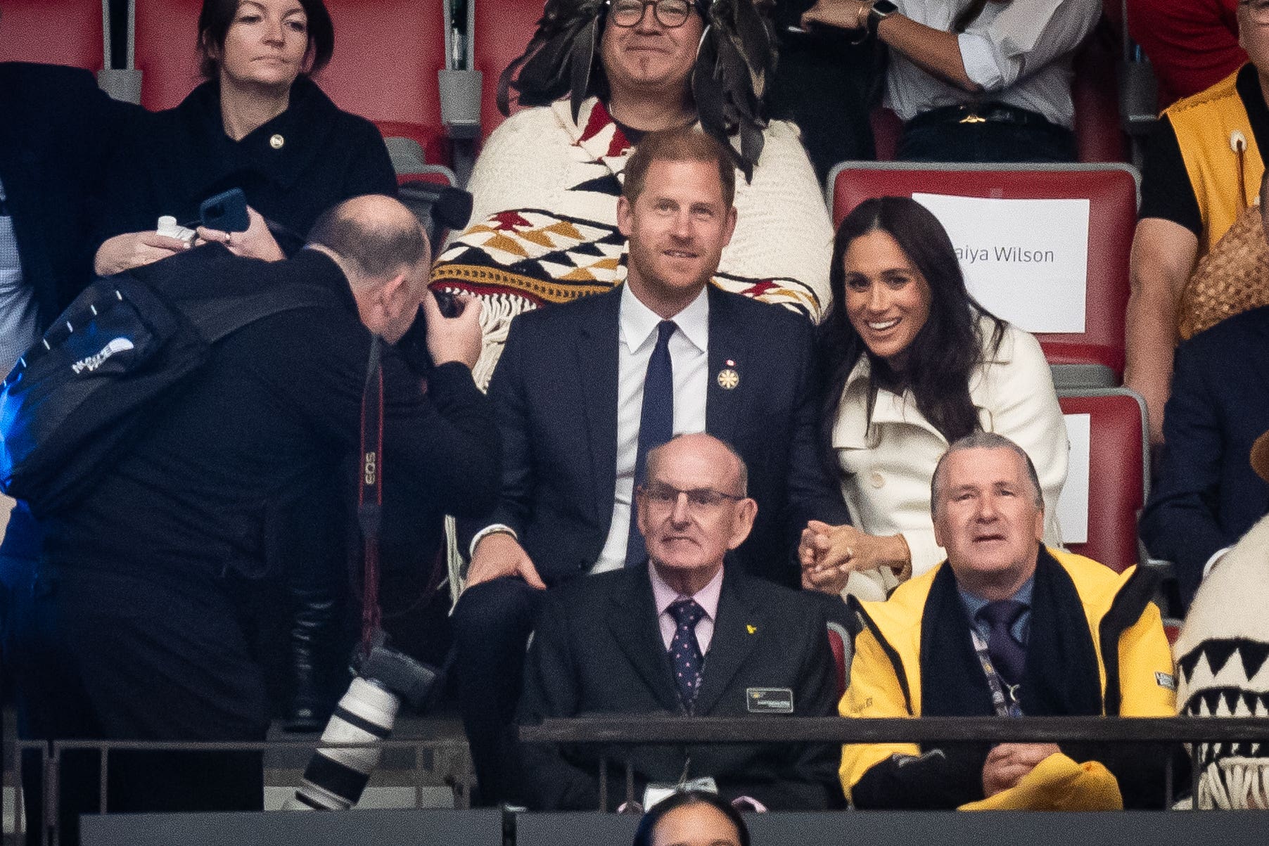 The Duke and Duchess of Sussex attended the opening ceremony of the 2025 Invictus Games in Vancouver (PA)