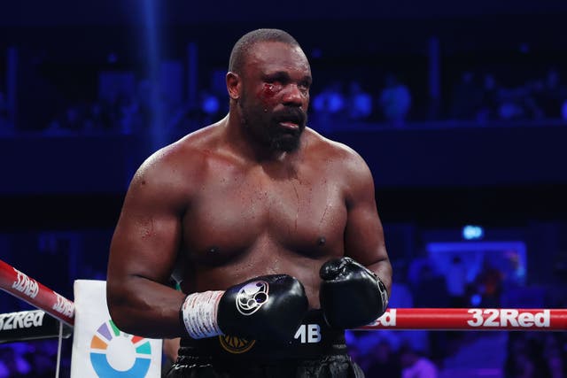 <p>Chisora was cut over and under his right eye in his last fight</p>