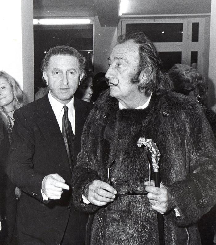 Salvador Dalí and Pierre Argillet