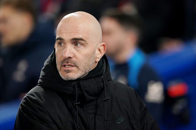 Enzo Maresca (Gareth Fuller/PA)