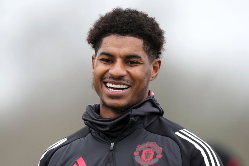 Marcus Rashford named on the bench for Aston Villa’s FA Cup visit of Tottenham