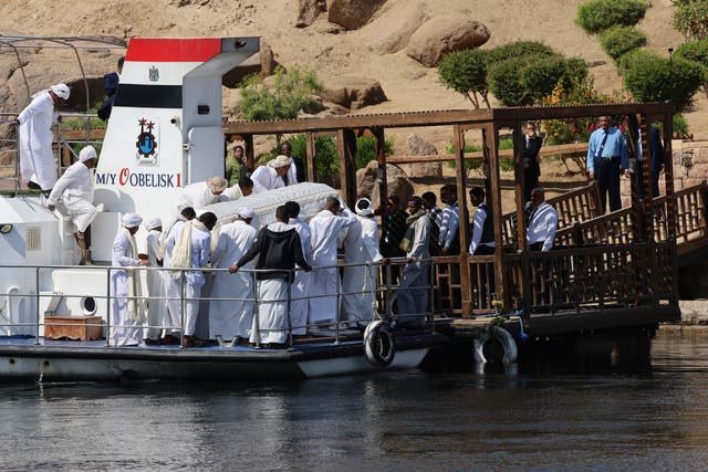 Egypt Aga Khan Funeral