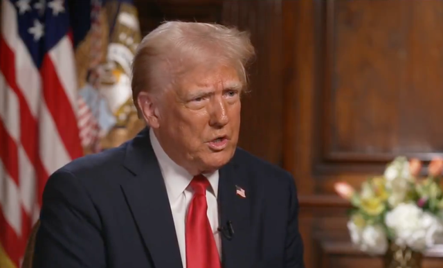 <p>Donald Trump sat down with Fox News host Bret Baier for an interview about his first 100 days so far and Elon Musk's involvement</p>