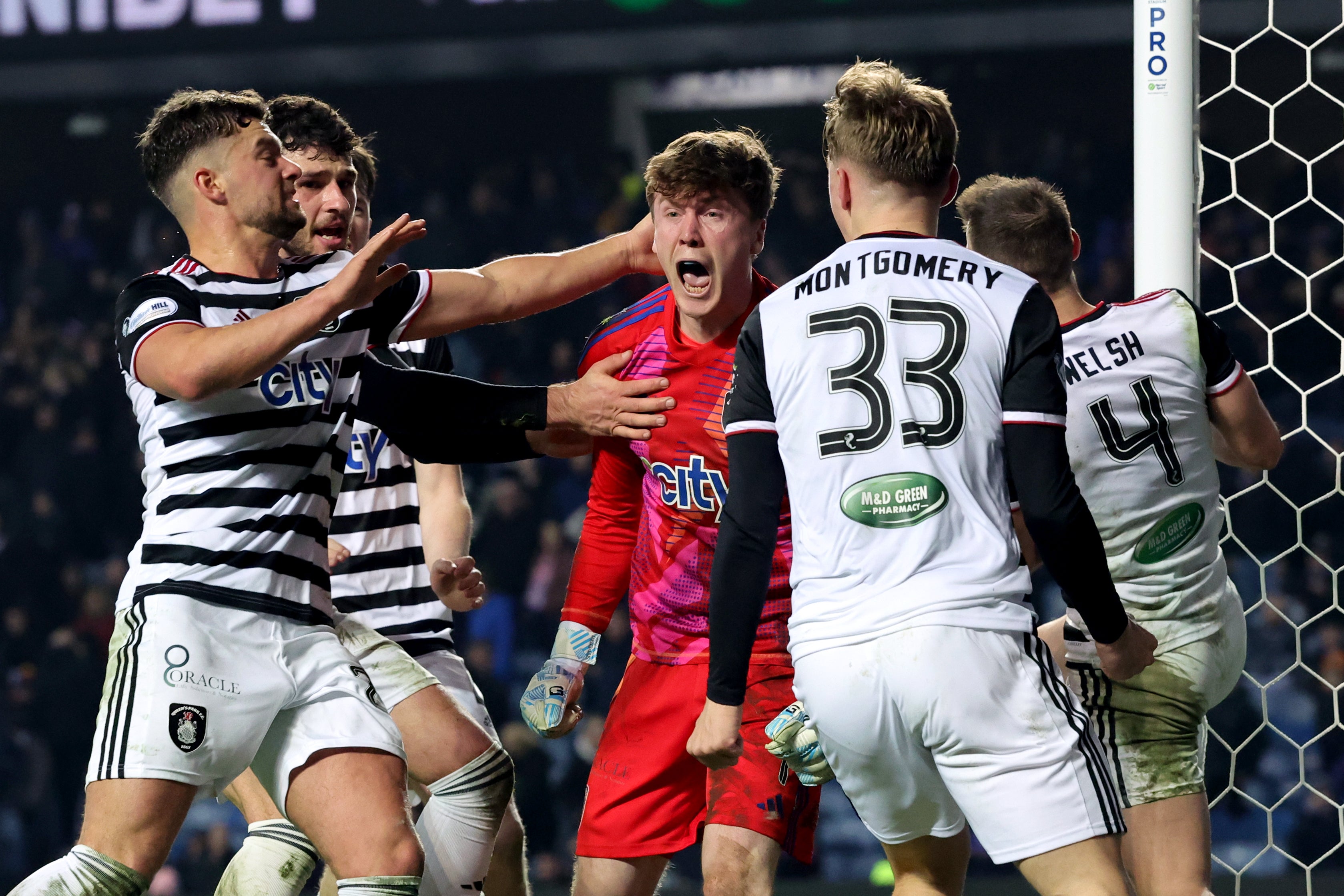 Queen's Park upset Rangers in the Scottish Cup